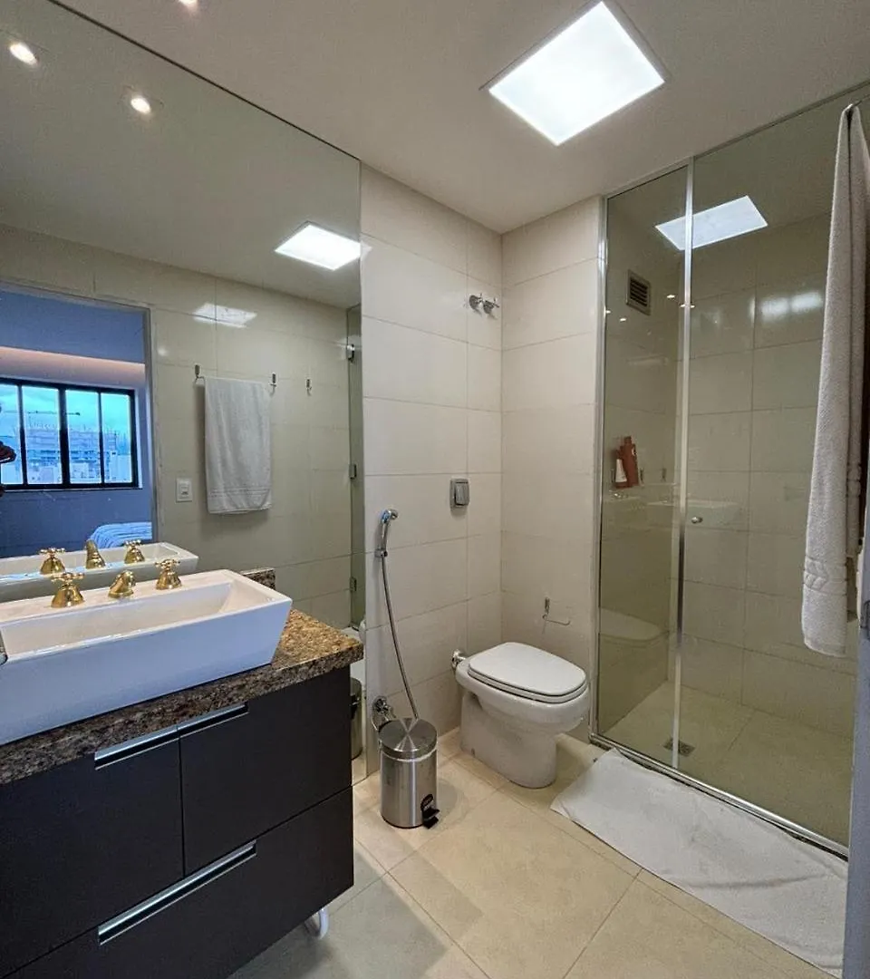 מלון דירות Apart Hotel Moderno Em ג'וינוויל